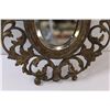Image 3 : Antique Mirror w/ Metal Frame - 11" x 9"