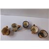 Image 5 : (5) Vintage Toby Style Mugs - Made in Occupied Japan