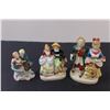 Image 2 : (4) French Style Porcelain Figurines Made in Occupied Japan
