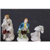 Image 3 : (5) French Style Porcelain Figurines Made in Occupied Japan