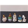 Image 4 : (5) French Style Porcelain Figurines Made in Occupied Japan