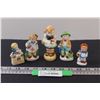 Image 1 : (5) Holland Style Porcelain Figurines Made in occupied Japan