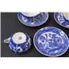 Image 6 : Japanese "Blue Willow" Small Tea Set & Miniature Tea Set