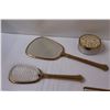 Image 3 : (6) Pieces of Ladies Brush & Comb Set/Vanity Set