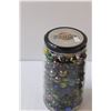 Image 2 : (2) Jars of Marbles