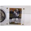 Image 2 : Lubamir Visnosky LA Kings Hockey Trading Card & Hockey Puck Set
