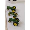 Image 2 : (3) Miniature John Deere Tractors & 25 Cent Banker Bag & Vintage Sewing Kit & CJWW Mug