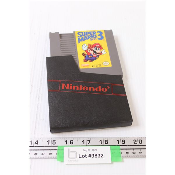 Nintendo NES Video Game: Super Mario Bros 3