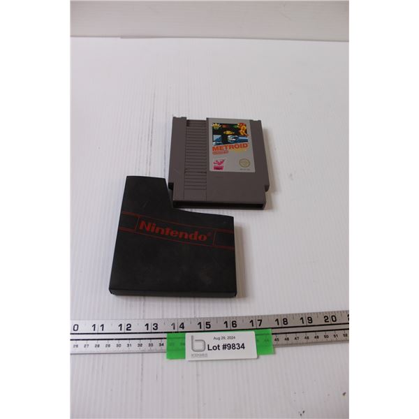 Nintendo NES Video Game: Metroid