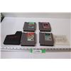 (4) Nintendo NES Video Game: Pro-Am, Bubble Bobble, Rad Racer, Kid Niki Ninja
