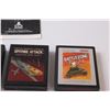 Image 3 : (4) Atari Video Games: Space Invaders, Air Sea battle, Battlezone, Spitfire