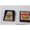 Image 2 : (5) Atari Video Game: Ms. Pacman, Super Breakout, Mouse Trap, popeye, Combat