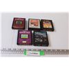 (5) Atari Video Game: River Pad, Pole Position, Yar's Revenge, Grand Prix, Time Warp