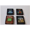 Image 2 : (4) Atari Video Game: Video Pinball, Star Raiders, Stampede, Defender