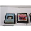 Image 2 : (5) Atari Video Game: Ice Hockey, ET, Kangaroo, Frogger, Tennis