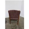 Image 4 : *Vintage Upholstered Chair - 33.5"x23"x16"