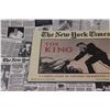 Image 2 : New York Time "The King" Re-Print of Elvis Newspaper Memorabilia Through the Years (2012 Edition)