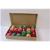 Image 4 : Vintage Christmas Paper Ornaments in Box