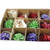 Image 2 : (2) Christmas Glass & Pine Cone Ornaments in Boxes