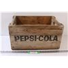 Vintage Pepsi-Cola Wooden Crate