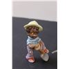 Image 2 : (2) Black Americana 4" Figurines - Made in Japan