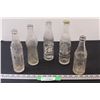 Image 1 : (5) Vintage Glass Pop Bottles: Assorted