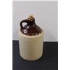 Image 4 : Hand Painted Crock Jug - 9.5" Tall x 6" Wide