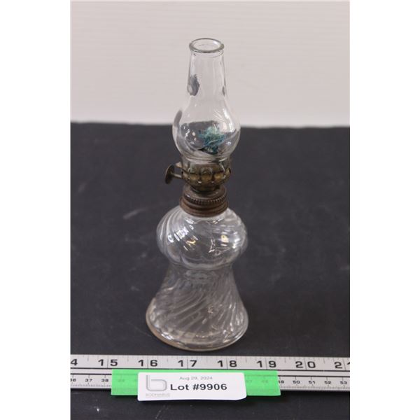 P & A Co. Acorn Oil Lamp - 8" Tall