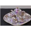 Image 2 : (2) Floral Style Miniature Tea Sets