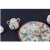 Image 4 : (2) White & Floral Miniature Tea Sets