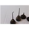 Image 2 : (5) Antique Small Oil Cans
