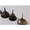 Image 2 : (5) Antique Small Oil Cans