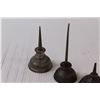 Image 3 : (5) Antique Small Oil Cans