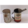 Image 4 : (2) Antique Imperial Motor Oil Tin & Pacific 66 Motor Oil Tin - Some Wear