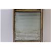 Image 3 : Economy Glass Walter & Wood Co. Wash Board - 23.5" x 12"