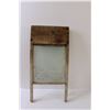 Image 5 : Economy Glass Walter & Wood Co. Wash Board - 23.5" x 12"