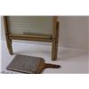 Image 4 : Canadian Woodware Wooden Wash Board & Mini Wash Board - 24" x 12" & 12" x 6" - Some Wear
