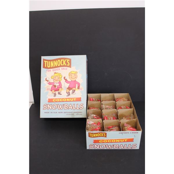 Full Box of Vintage Tunnock's Coconut Snowballs