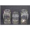 Image 2 : (3) General Store Candy Jars