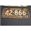 Image 3 : (2) Alberta License Plates - 1947 and 1942