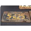 Image 2 : (3) Alberta License Plates - (2) 1955 School Bus Plates and 1963 X-Restricted Plate