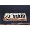 Image 4 : (3) Alberta License Plates - (2) 1955 School Bus Plates and 1963 X-Restricted Plate