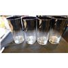 Image 2 : 4 SILVER TOPPED MCM HIGHBALL GLASSES