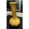 Image 2 : BLUE MOUNTAIN POTTERY, YELLOW, DRIP GLAZE, 8 ½" TALL