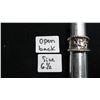 Image 1 : STERLING RING OPEN BACK SIZE 6.5