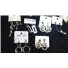 Image 2 : SILVER TONE EARING LOT