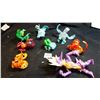 Image 2 : 6 BAKUGAN FIGURES, WITH 2 POKEMON FIGURES