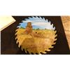 Image 1 : 10 ½" PAINTED SAW BLADE