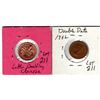 Image 2 : DOUBLE DATE 1962 ONE CENT AND 1965 OBVERSE LETTER DOUBLING ONE CENT