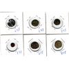 Image 1 : 6 UNIDENTIFIED ROMAN COINS